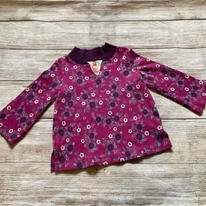 Tea Collection Bell Sleeve Top Girls Size Medium 12-18 mo
